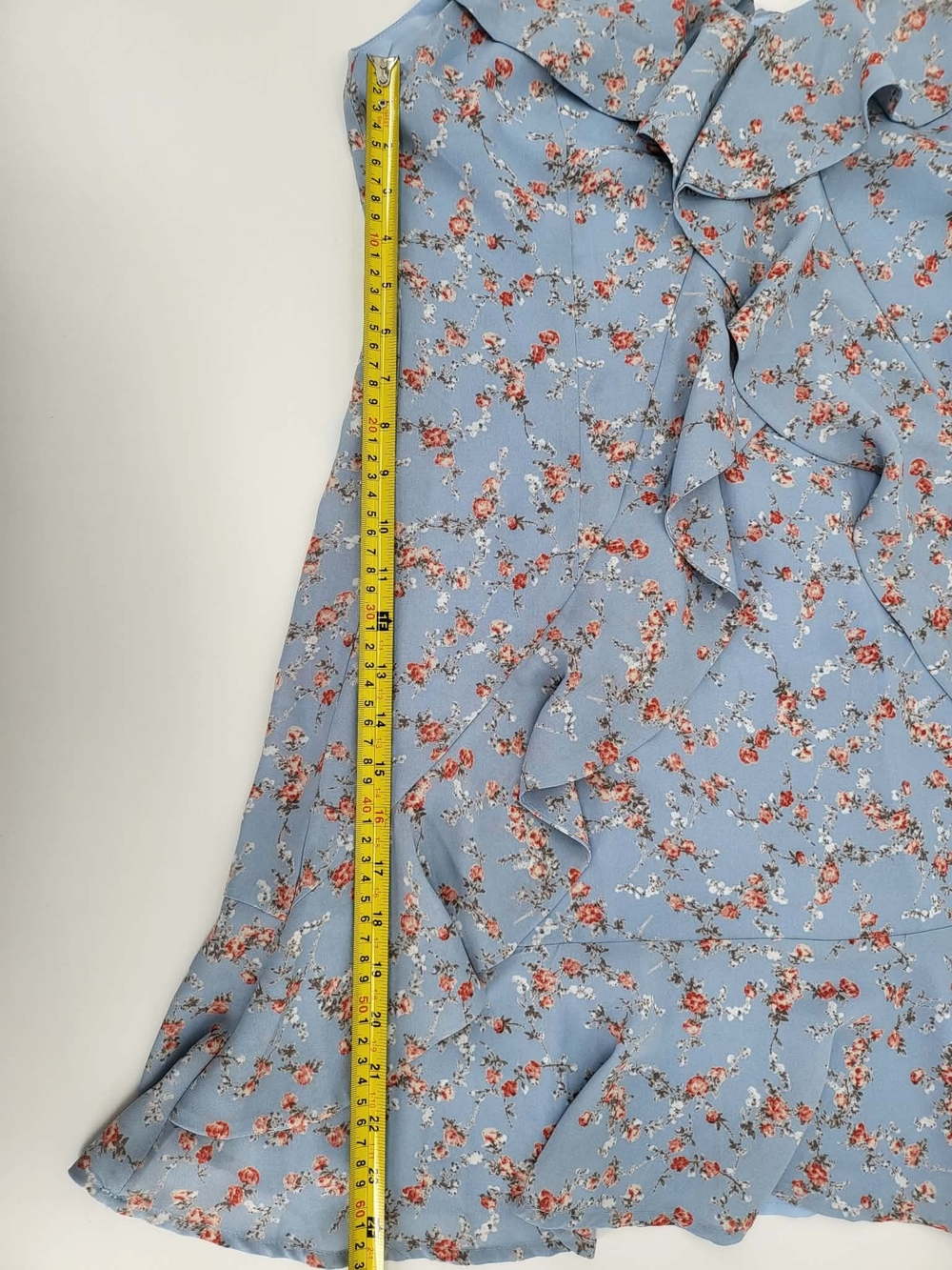 Lulu's Light Blue Floral Dress - Picture 8 of 8